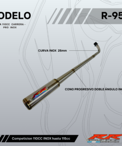 Modelo R95.9 P/ Motor 110cc - CURVA TIPO R-90