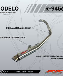 Escape RR modelo R9456.3 VARILLEROS + 280cc