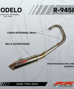 Escape RR modelo R9458.3 TITAN +300CC