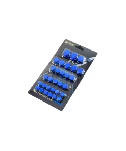 KIT CUBRE TORNILLOS AZUL